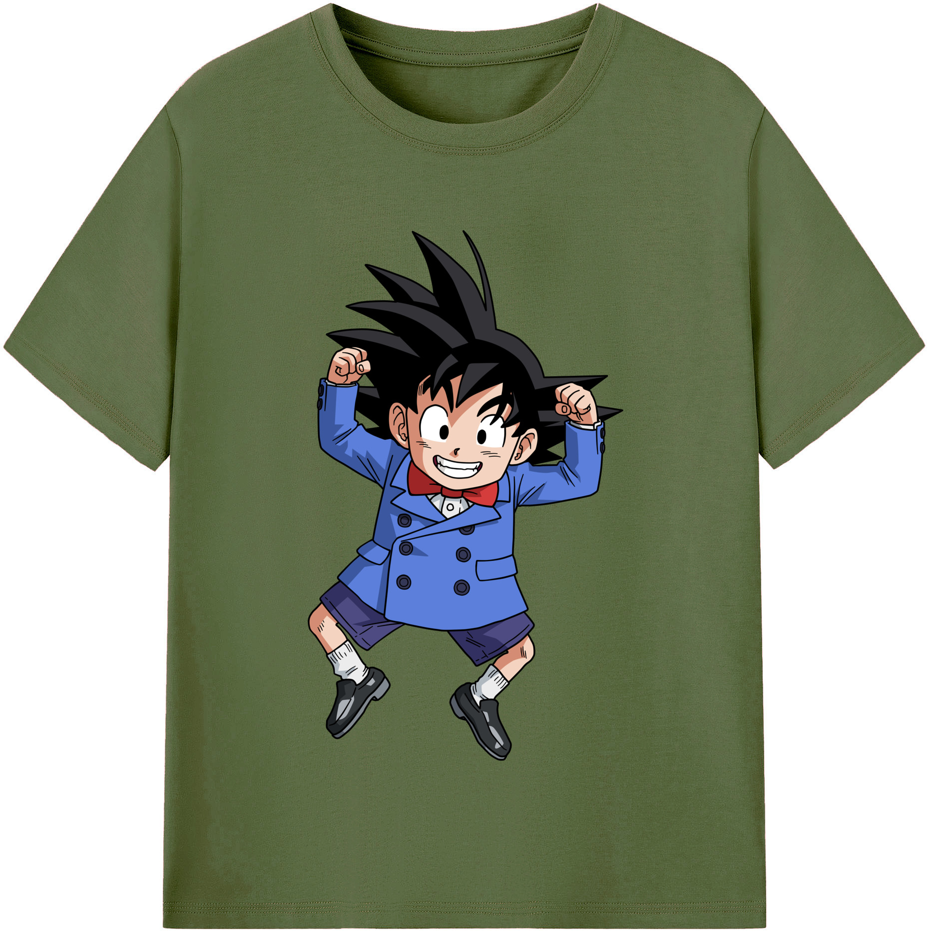 （画像用） ドラゴンボール 孫悟空（そん ごくう）Son Goku カカロット DRAGON BALL Kakarotto 綿100％半袖Tシャツ（フロントプリント）